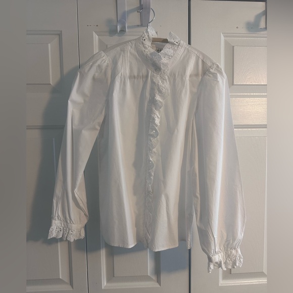 NWOT Joie Amiens Button up Shirt - XS - Picture 2 of 3